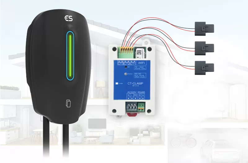 Home Wallbox Equipped with Household Load Balancing Function