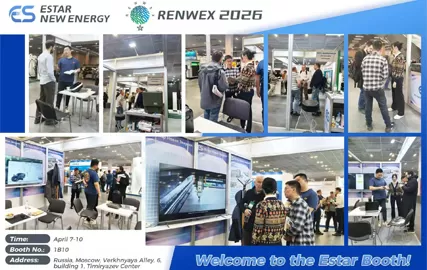 Estar New Energy is LIVE at RENWEX 2026 in Moscow, Russia