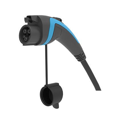 AC EV Round Charging Socket TYPE2