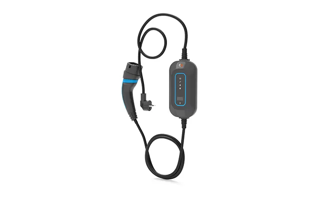 AC Current Adjustable Portable EV Charger With Screen